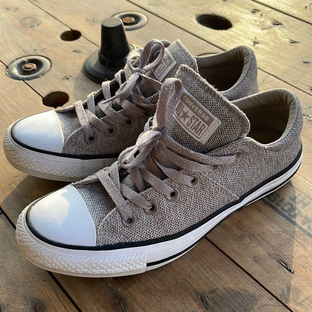 Converse All Star 561763F Madison Ox Gray Low Top Shoes Sneakers Sz 8